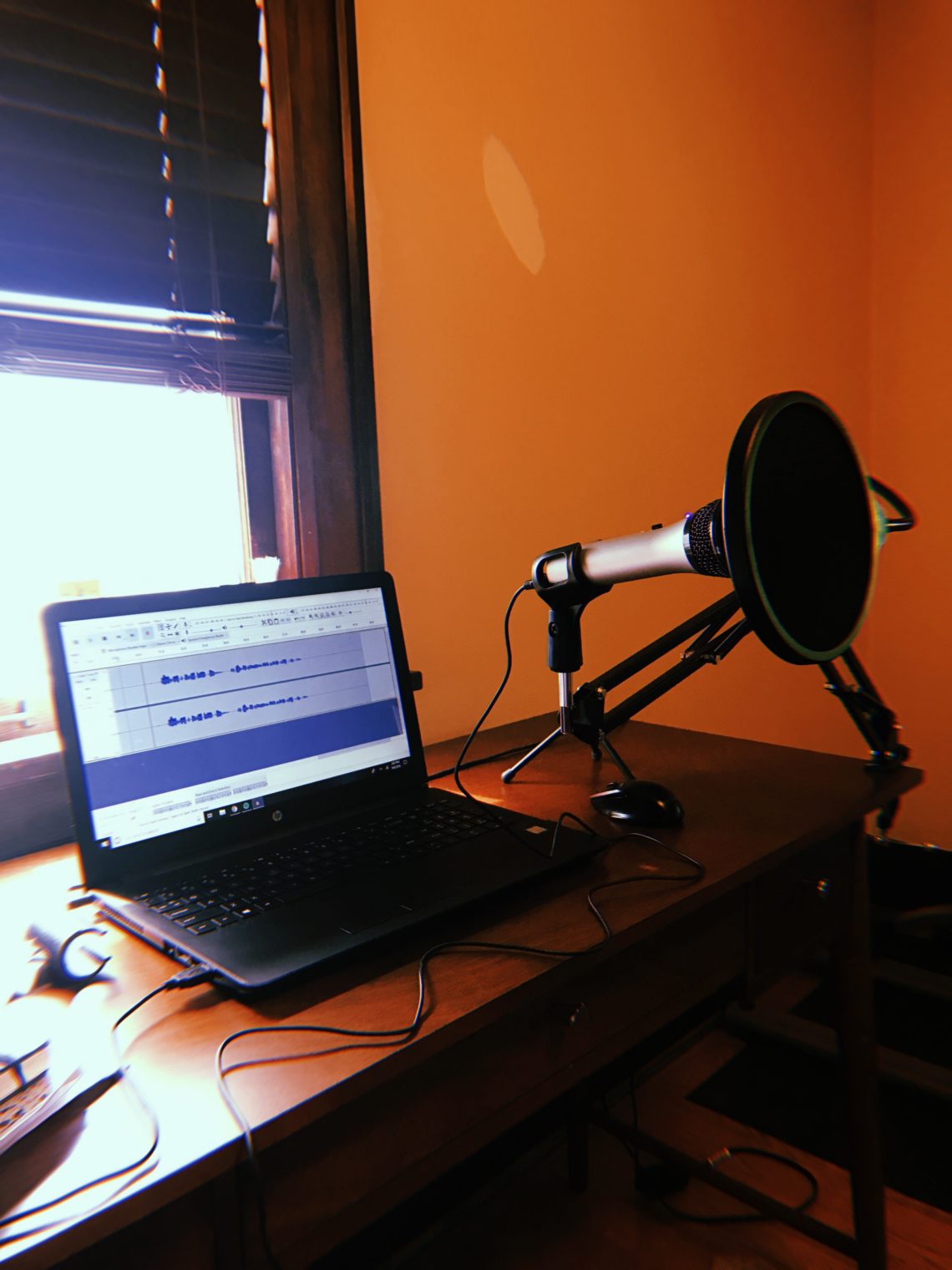 Steps for Starting a Podcast my set up home office